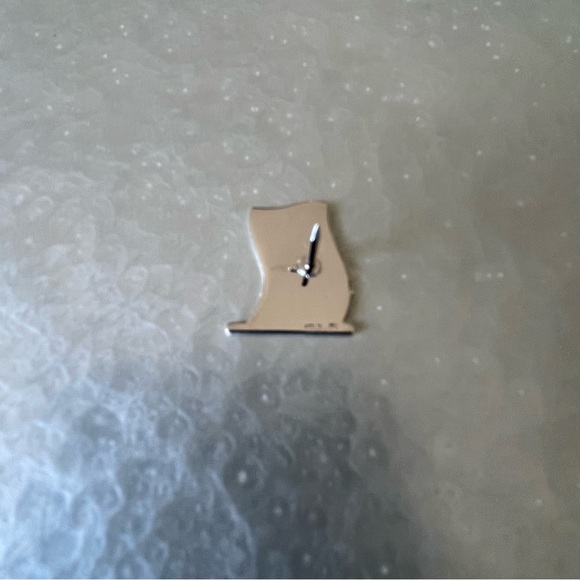 Sterling Silver 925 rhodiumed enameled Flag pin - Picture 8 of 12